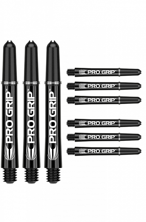 Cañas Target Pro Grip Cortas Plus Negro 3 sets