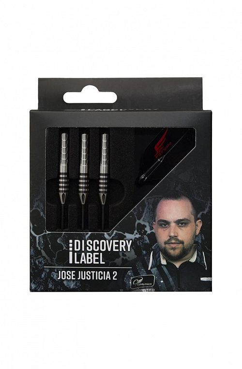 Cosmo Darts Discovery Label Jose Justicia 2 Steel Tip