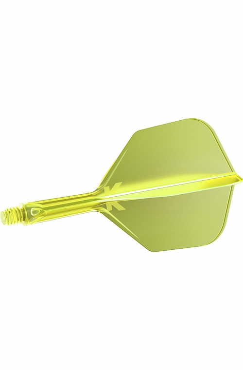 Plumas Target K Flex Neon Cortas Amarillo N6