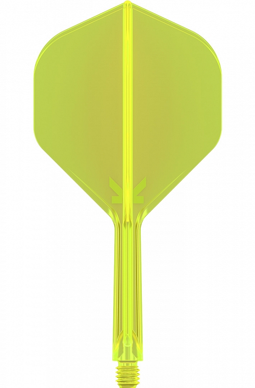 Plumas Target K Flex Neon Intermedias Amarillo N2