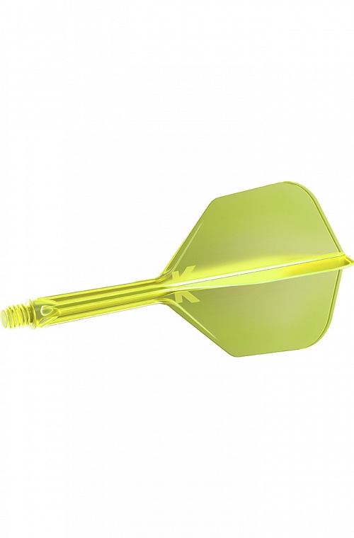 Plumas Target K Flex Neon Intermedias Amarillo N6