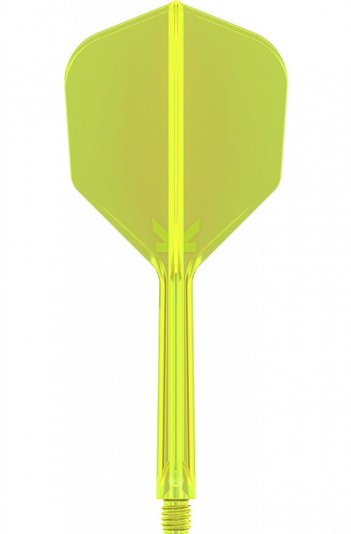 Plumas Target K Flex Neon Medianas Amarillo N6