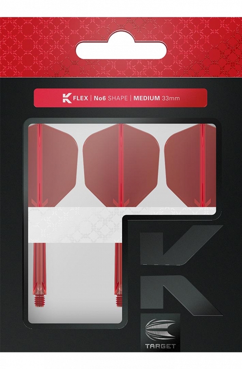 Target K Flex Medium Red N6 Flights