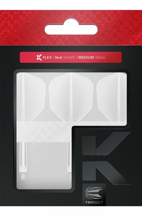 Target K Flex Medium White N6 Flights